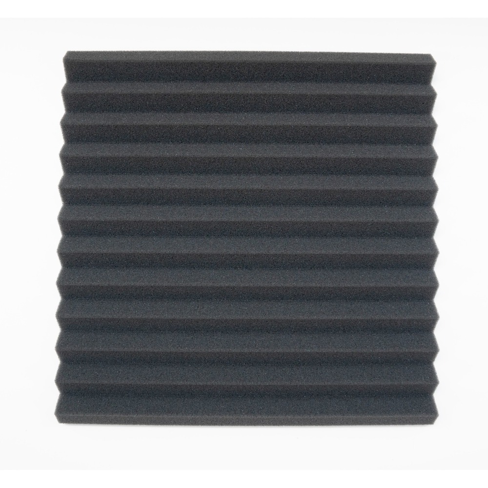 Lot of 48 - Acoustic Foam Panel Wedge Studio Sound Dampening Wall Tiles 12x12x1